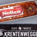 Bestel een krentenwegge met je eigen logo in geschenkdoos