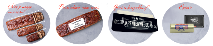 Stel zelf je krentenwegge cadeau samen. Schenk meer dan iets lekkers
